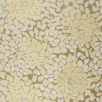 Metallic Gold And Grey Toss The Bouquet Wallpaper Wall Sticker