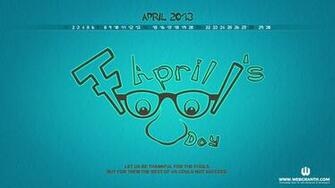 April Calendar Wallpaper Spring Fool