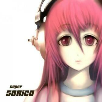 Ecchi Headphones Girl Sonicomi Anime Super Sonico Wallpaper