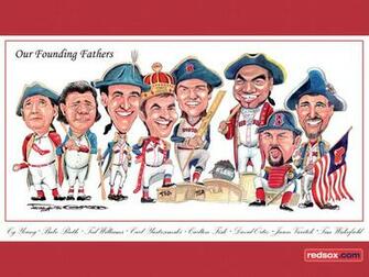 Mlb Wallpaper Boston Red Sox Cartoon