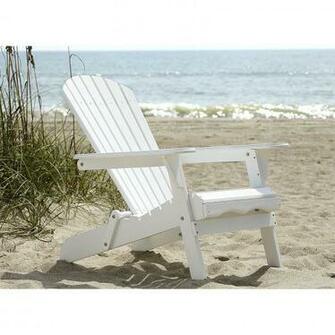 Adirondack Chairs On Beach Wallpaper Chair