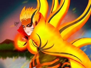 Baryon Mode Naruto HD Wallpaper Background Image