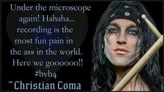 Black Veil Brides Image Christian Coma HD Wallpaper And