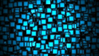 Neon Squares Wallpaper HD