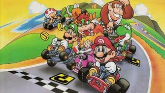Erkunden Sie Die Sammlung Mario Kart Super