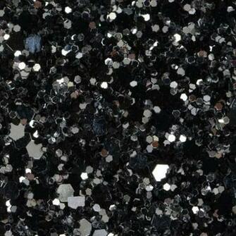 Black Silver Mix Glam Glitter Wall Covering Bug