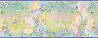 Fairy Castle Wallpaper Border Eclectic Philadelphia
