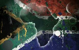 Africa Flag Art Wallpaper HD S