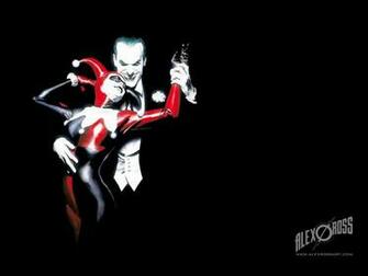 Alex Ross Harley Quinn Jla Aquaman Batman