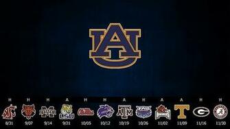 Auburn Tigers Schedule Posters College Spun Social Local