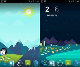 Google Now Wallpaper Changing By Time Of Day