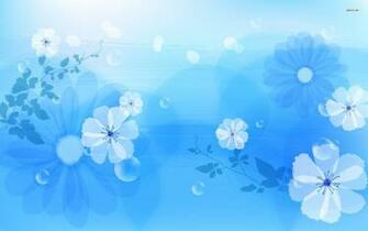 Blue Flower Wallpaper