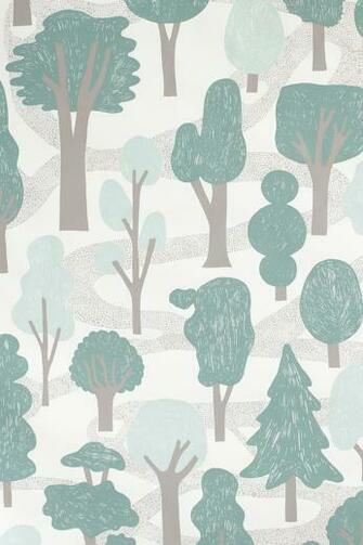 Zig Zag Wallpaper Light Blue Monument Interiors