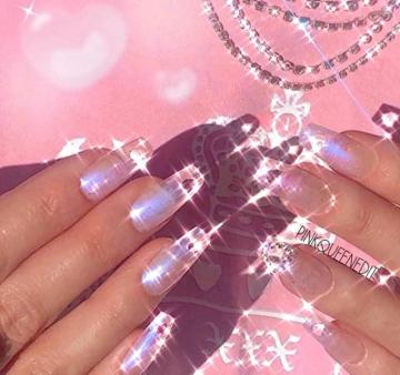 Baddie Wallpaper Nails Long Instagram Cute Acrylic