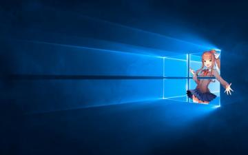 Monika Windows Default Background Ddlc