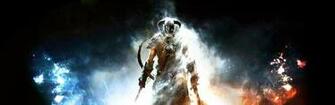 Wallpaper The Elder Scrolls Warrior Light Smoke