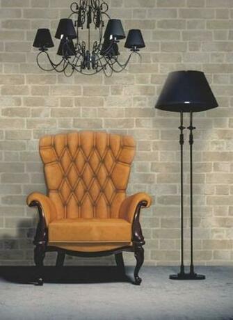 Mirror Effect Wallpaper Cream