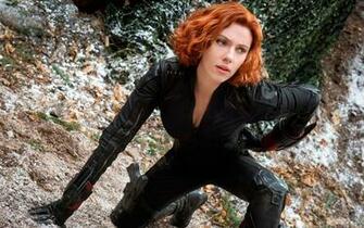 Black Widow In The Avengers Wallpaper HD