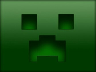 Minecraft Creeper Face Wallpaper By Mmaciek12