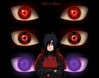 Uchiha Madara Sharingan Revolution By Anvmadara