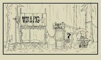 I M Sean Jimenez In Gravity Falls Art Game Background