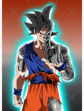 Goku Terminator Poster By Marty Thor