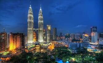Petronas Twin Towers Kuala Lumpur Malaysia Wallpaper