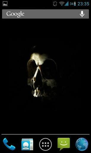 Put On Your Android Phone These Magnificent Live Wallpaper Of Skull