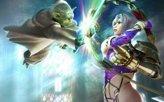 Fantasy Girl Yoda Desktop Pc And Mac Wallpaper