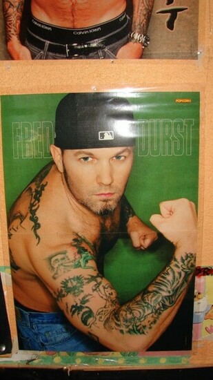 Popcorn Kerrang Metal Hammer Fred Durst Poster Limp Bizkit Wallpaper