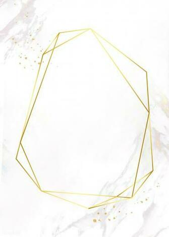 Premium Image Of Golden Frame On A Marble Textured