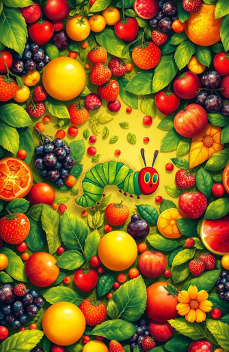 The Very Hungry Caterpillar Wallpaper