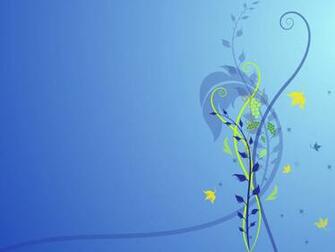 Blue Flower Abstract Wallpaper HD