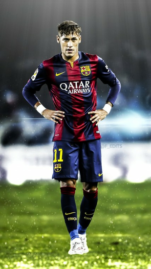 Neymar Jr iPhone Wallpaper By F Edits