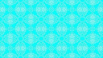 Aqua Swirly Pattern Wallpaper