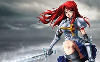 Witch Erza Scarlet Halloween Costume Fairy Tail Wallpaper HD Anime