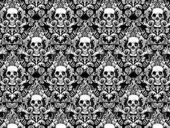 Jimiyo Inspired By Damask Style Wallpaper Made One Will Black
