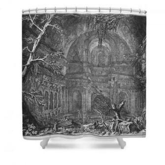 Prospettiva Dello Stesso Delubro Shower Curtain By