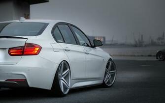 Wallpaper Bmw Tuning F30 Vossen Wheels Desktop