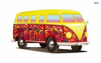 Vw Combi Van HD Wallpaper Volkswagen Hippie Bus Pictures