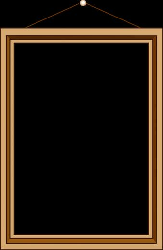 Picture Frame Stock Photo Illustration Of A Blank Hanging