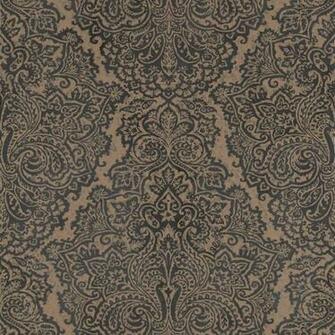 Black Gold Aurelia Leonida Harlequin Wallpaper