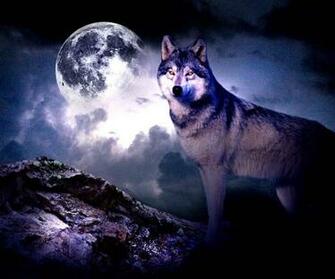 3d Wolf Wallpaper Screenshot