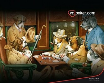 Dogs Playing Poker Wallpaper