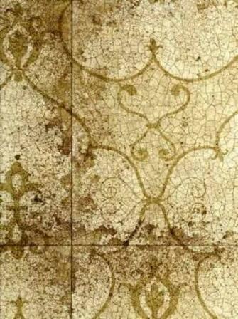 Zoffany Rococo Mirror Gold Wallpaper Alexander Interiors Designer