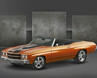 Old Muscle Cars HD Background Wallpaper