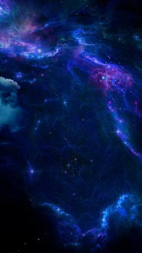 iPhone Wallpaper Space Fantasy Art Nebula Atmosphere Glow