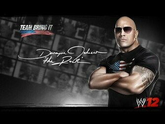 The Rock Wwe Wallpaper