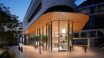 Apple Bkc Mumbai Store Preed Ahead Of April Opening Wallpaper