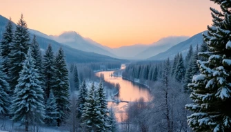 Montana Winter Wallpaper